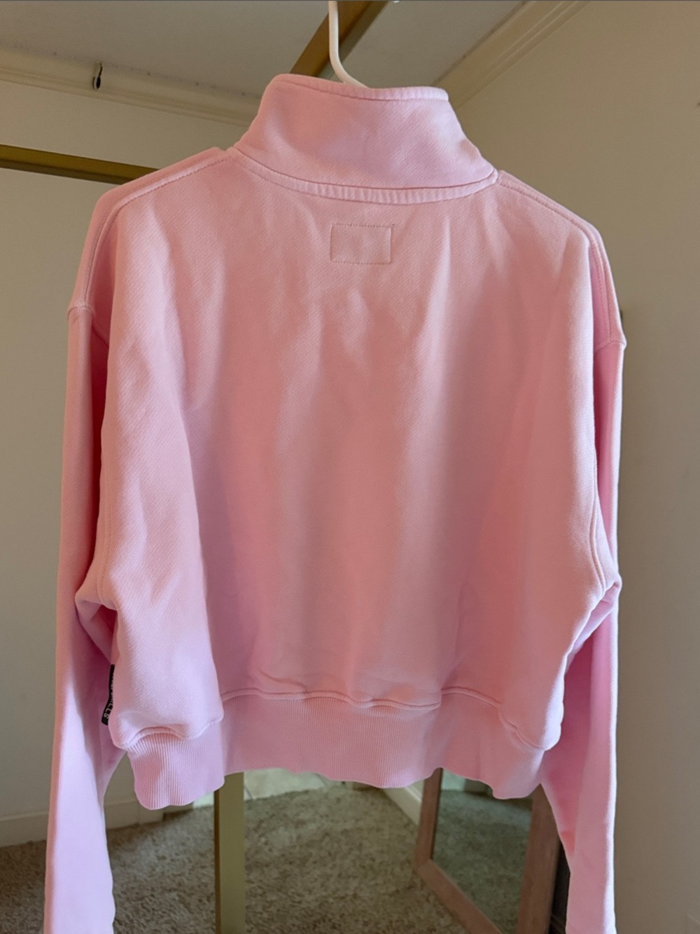 Daily Drills Pink Half-Zip Pullover Sweatshirt - Picture 2 of 2